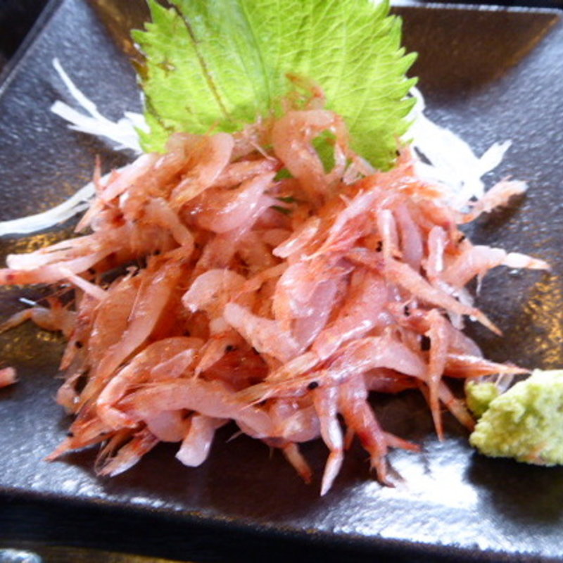 桜えびの刺身(大黒屋)