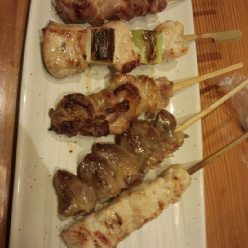 焼き鳥盛り合わせ(天 )