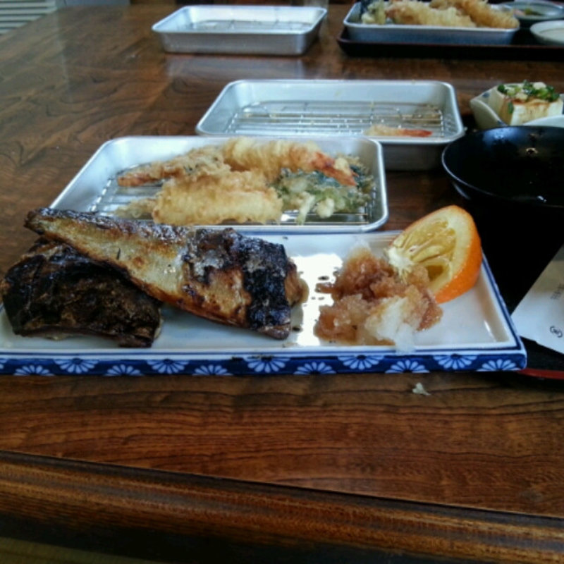 塩サバ定食(天ぺい 宇佐柳ヶ浦店)