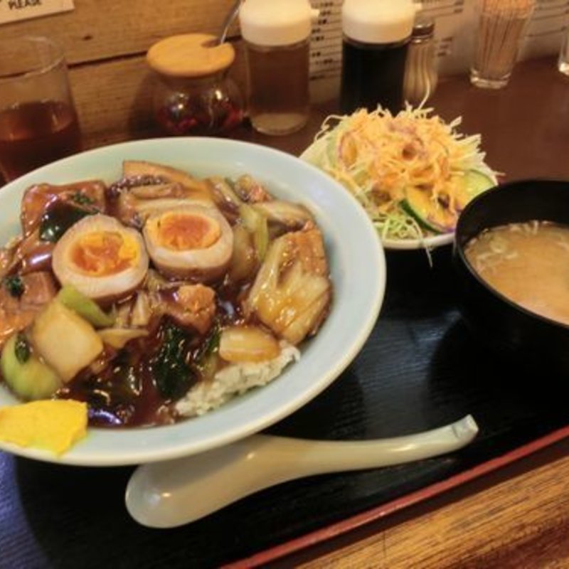 豚バラ煮込み丼(天下一 )