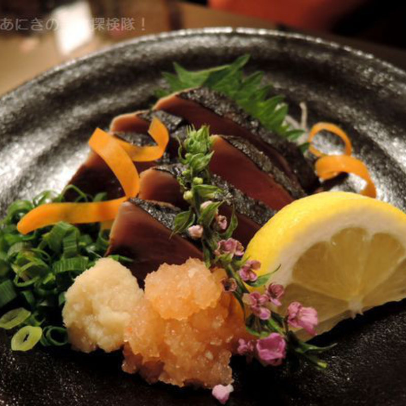 カツオのタタキ(天下一品 先斗町 味がさね （テンカイッピン ポントチョウ アジガサネ）)