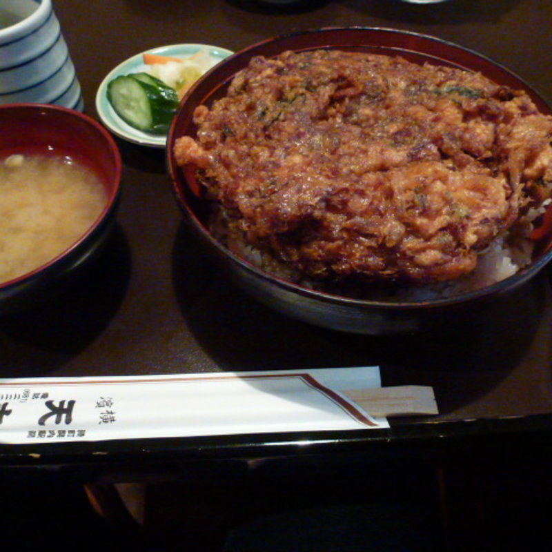 大かき揚げ丼(天吉 （てんきち）)