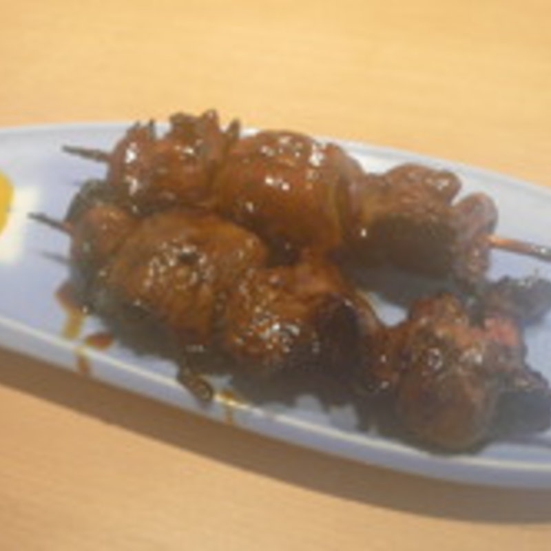 鶏のレバー焼き(天峰 )