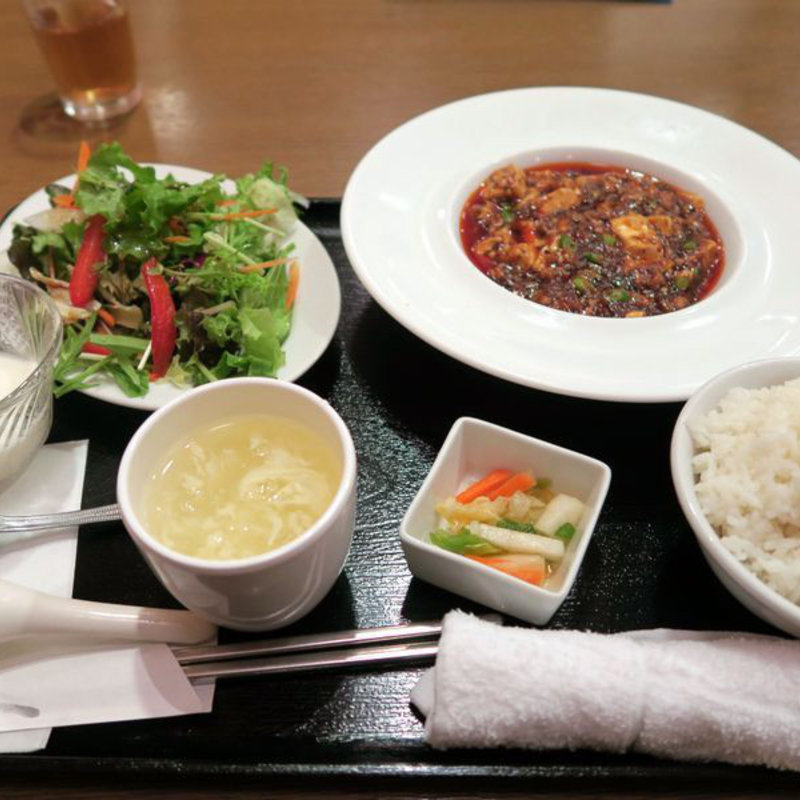 曹麻婆豆腐ランチ(天府真味)