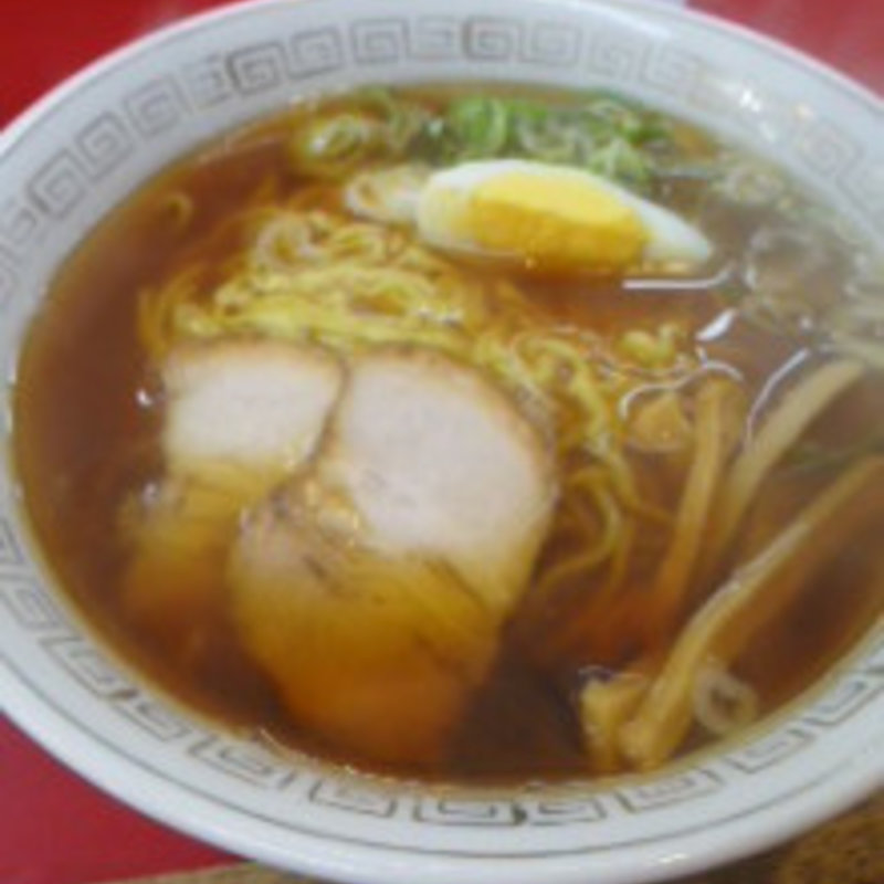 ミニ天津飯＋ラーメンセット(天津楼)