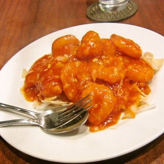 エビチリ(天空の風 Chinese Dining)