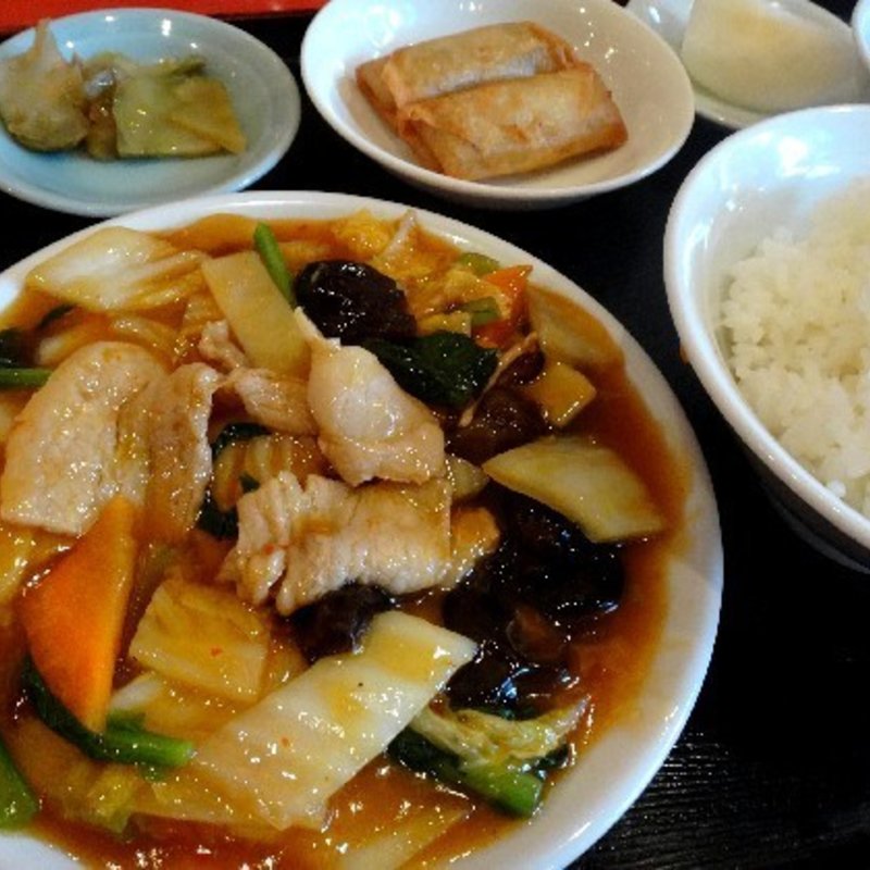 Aランチ　肉うま煮(天龍 仲見世通店)