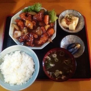 酢豚定食(太閤)