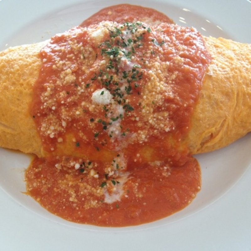 イタリアンオムライス(太陽のカフェ南港店)