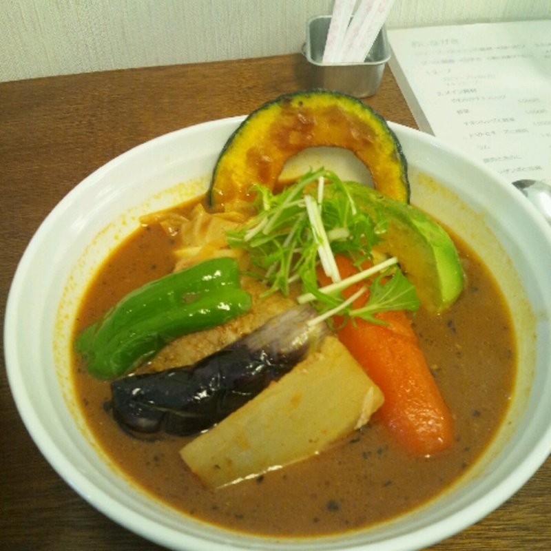 チキンスープカレー(奥芝商店釧路笑吉 )