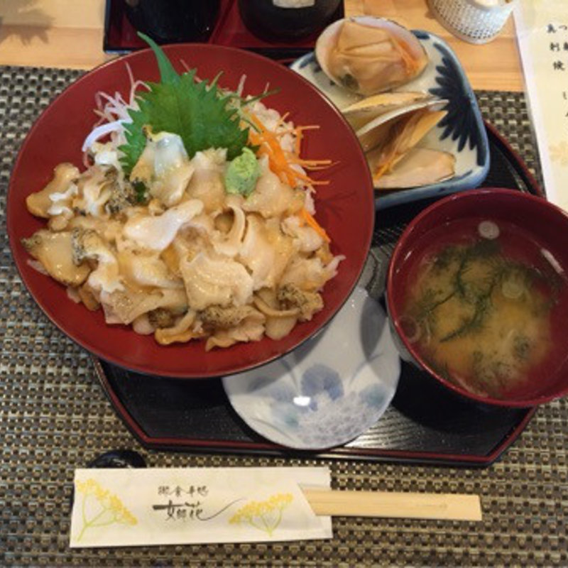 つぶ丼(女郎花)