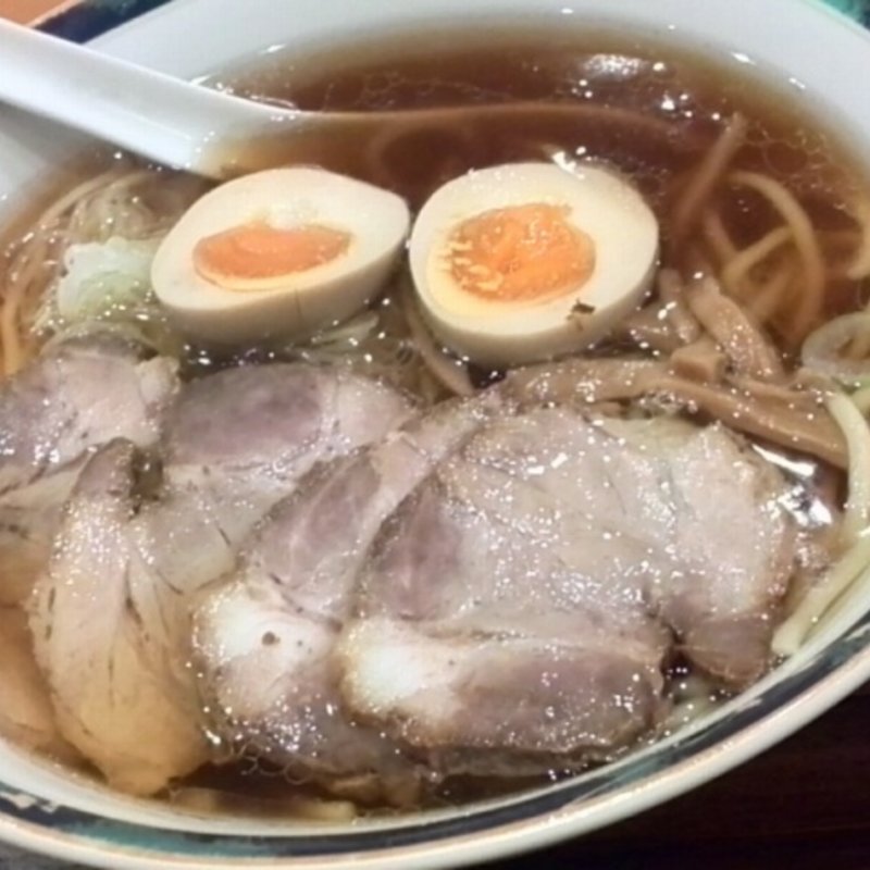 煮玉子ちゃーしゅうめん(好日)
