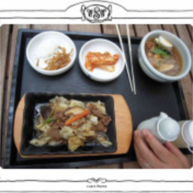 プルコギと冷麺セット(妻家房 阪急うめだ本店)