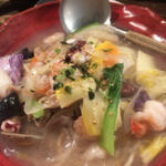 海鮮皿うどん太麺