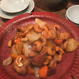鶏肉のカシューナッツ炒め(門際飯荘)