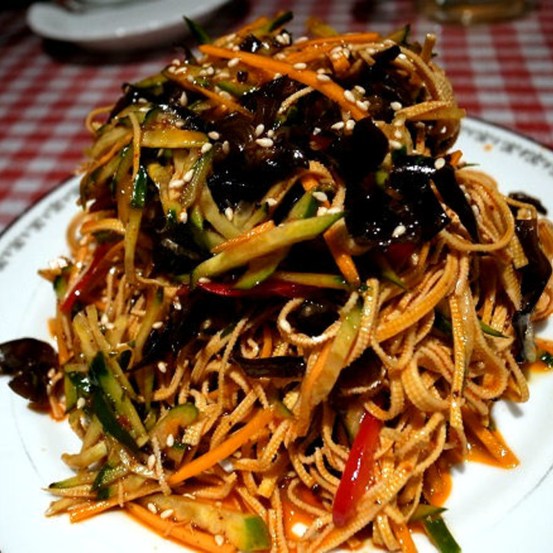 干し豆腐の和え物(火焔山 )