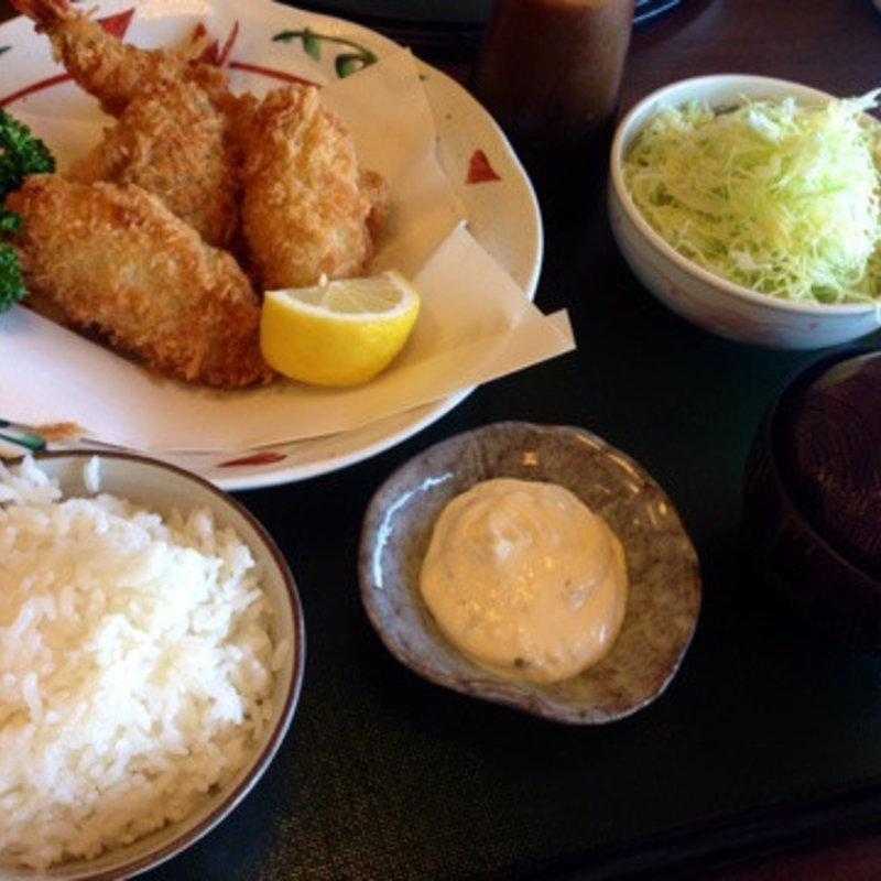 カキ•海老ミックス膳(嬉しや )