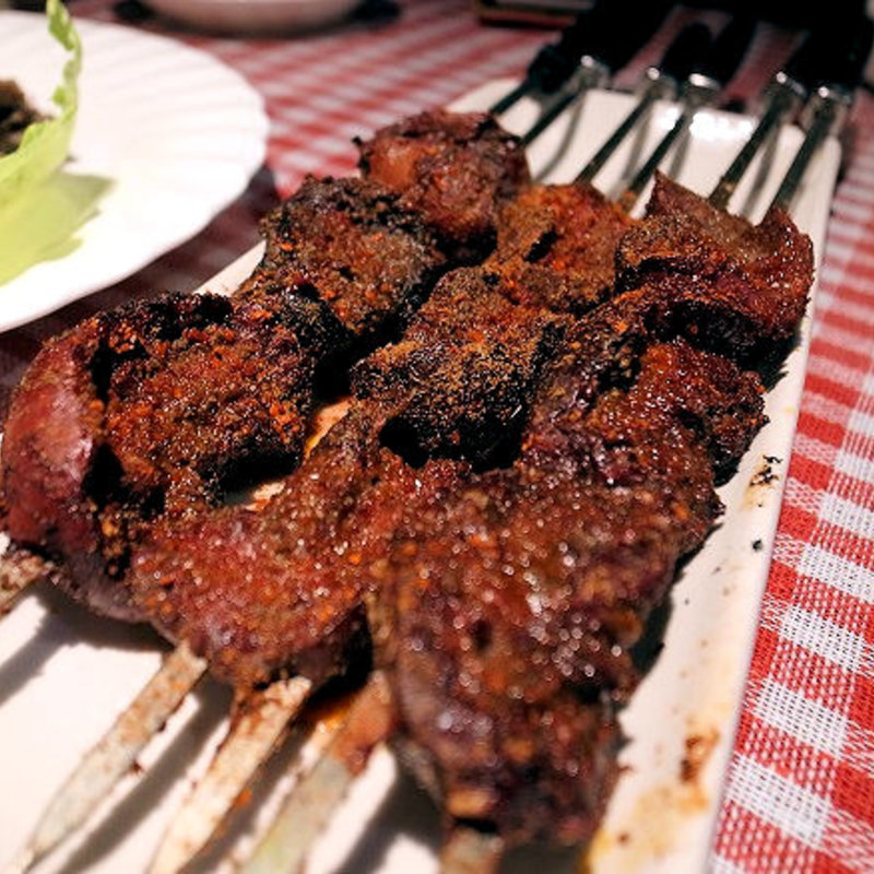 ラムのマメ串焼き(火焔山 )