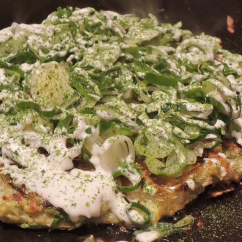 ねぎふわっ玉焼き(お好み焼き 子ぐま)