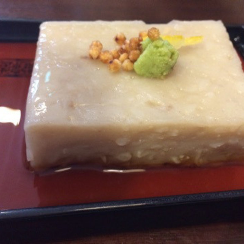 蕎麦豆腐(季のした)