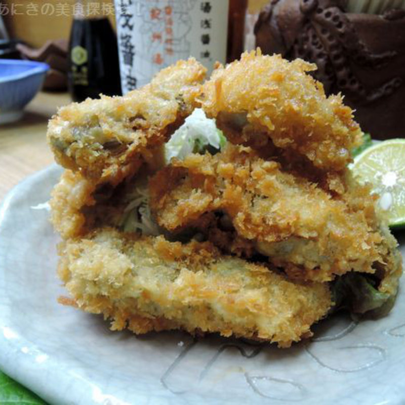 カキフライ(季節料理 藤原)