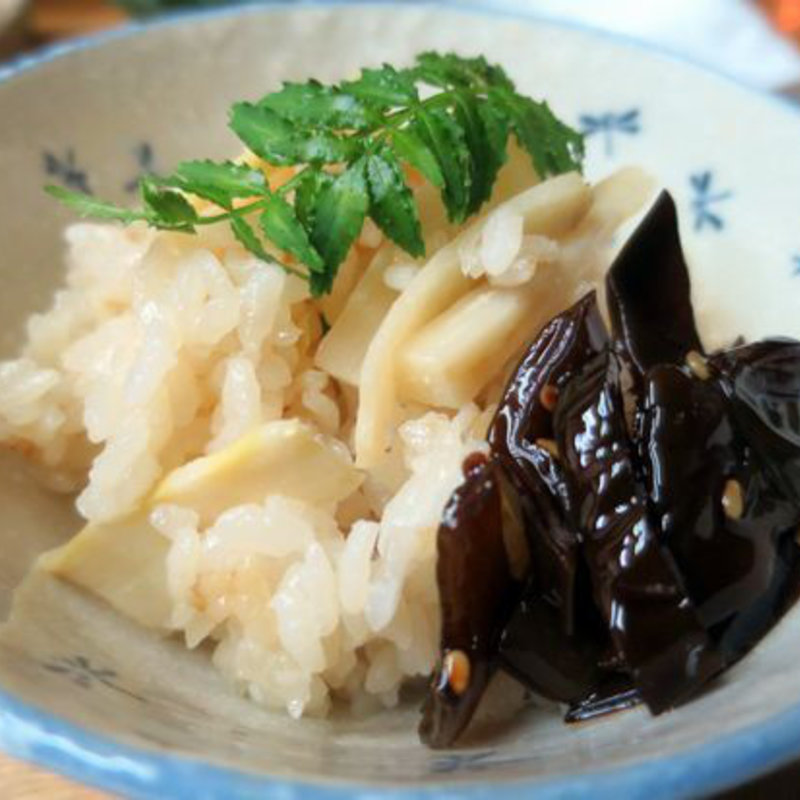 たけのこごはん(季節料理 藤原)