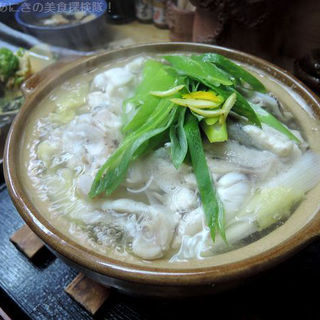 河豚の小鍋(季節料理 藤原)