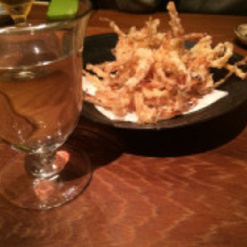 するめいかの天ぷら(自家製粉石臼挽手打蕎麦 守破離 堂島店)