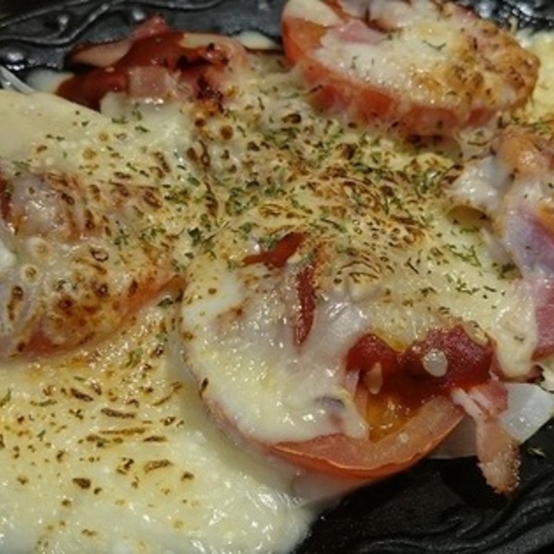 トマトチーズ焼き(定食居酒屋炭火焼のり八)