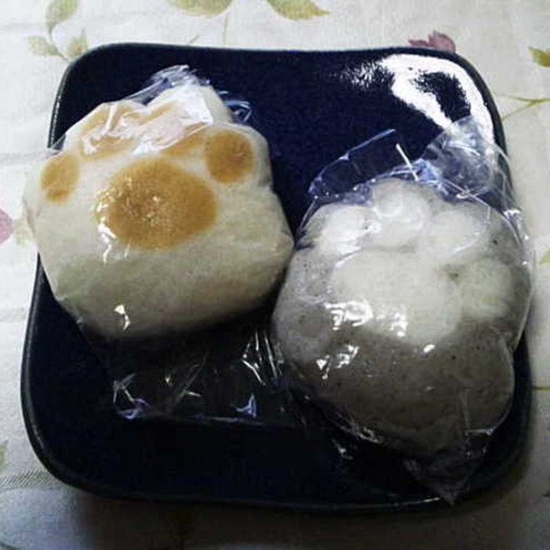 ネコまんじゅう（こしあん）(宝万頭本舗)