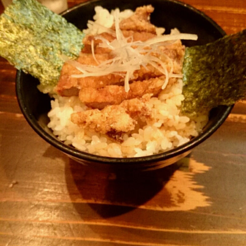 ミニパーコー丼(客野製麺所 （きゃくのせいめんじょ）)