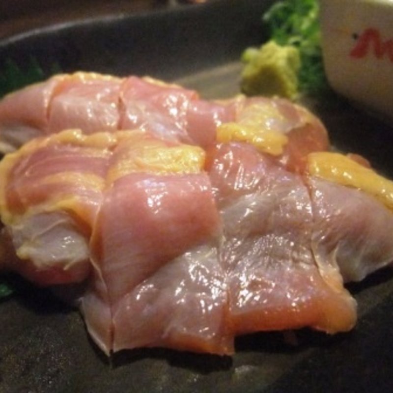 モモ刺し(宮崎郷土料理どぎゃん 本店)