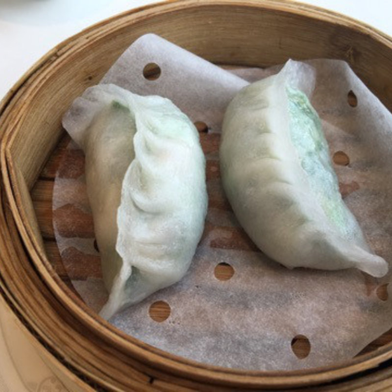 海老とニラ入り蒸し餃子(家全七福酒家 名古屋店)