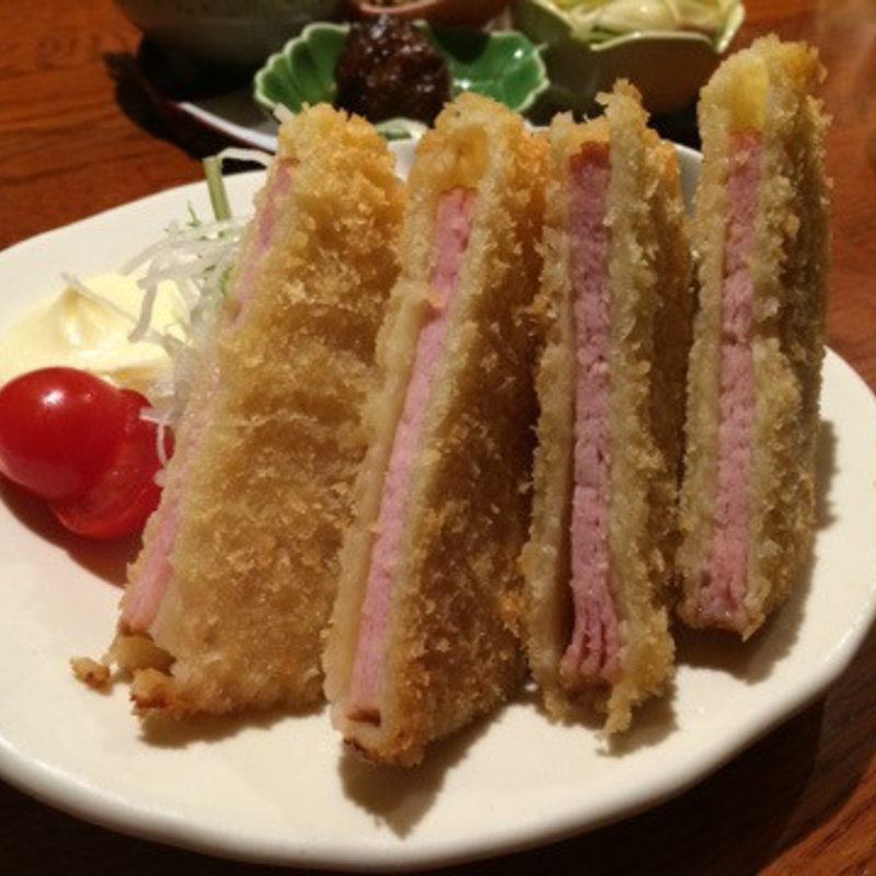 ハムカツ(家庭料理まさき)