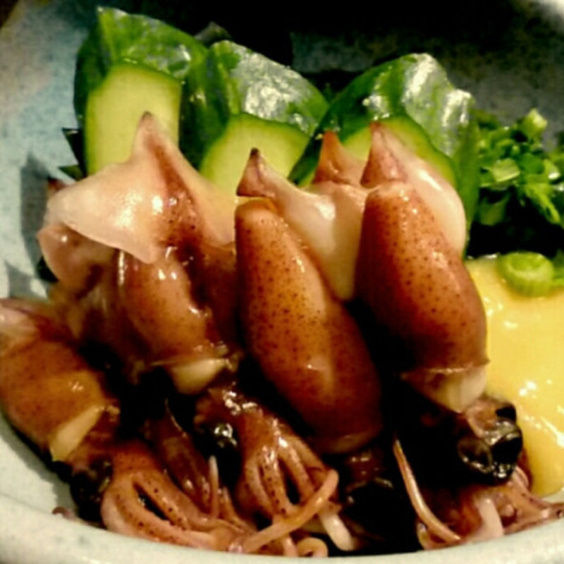 ホタルイカ酢味噌(家庭料理まさき)