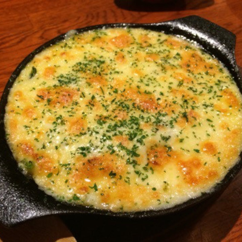 大好きな牡蠣とほうれん草のグラタン(家庭料理まさき)