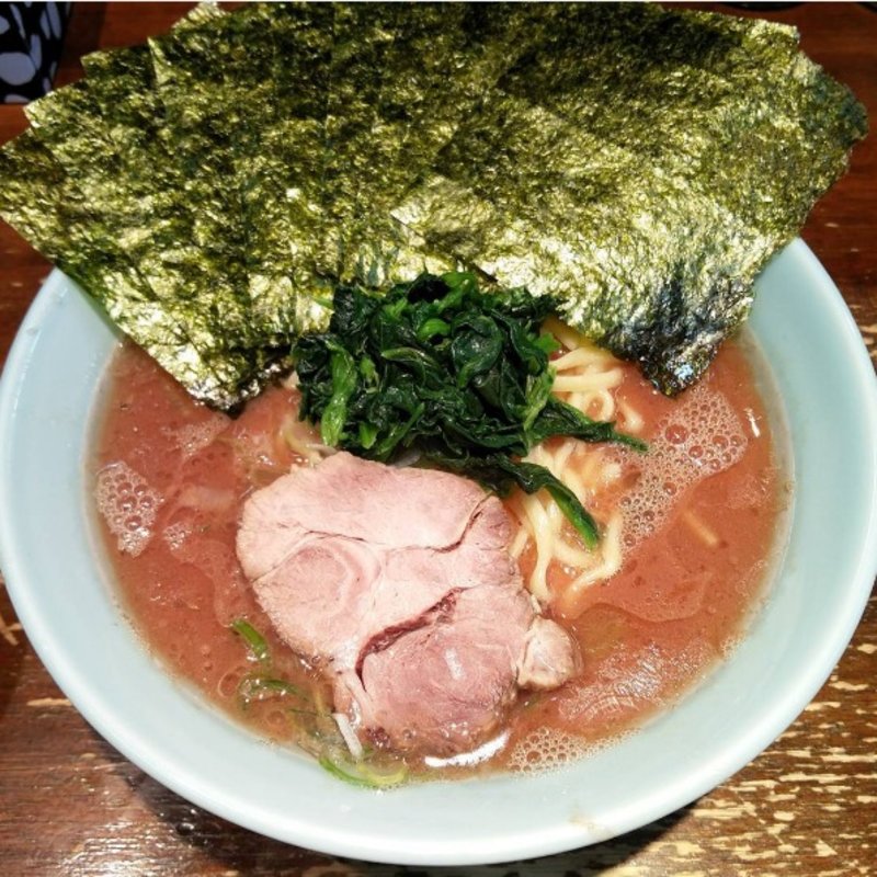 のり増しラーメン(家系ラーメン桂家)