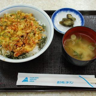 桜えびかき揚げ丼(富士川サービスエリア（下り線）レストラン )