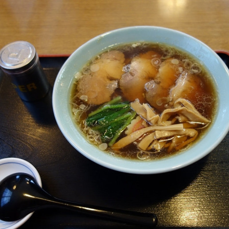 チャーシューメン(そば処 寿々喜)
