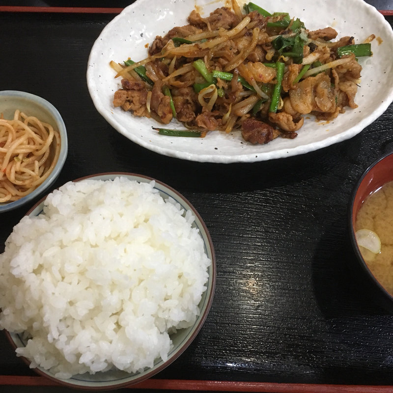 豚キムチ定食(和食とよま （とよま）)
