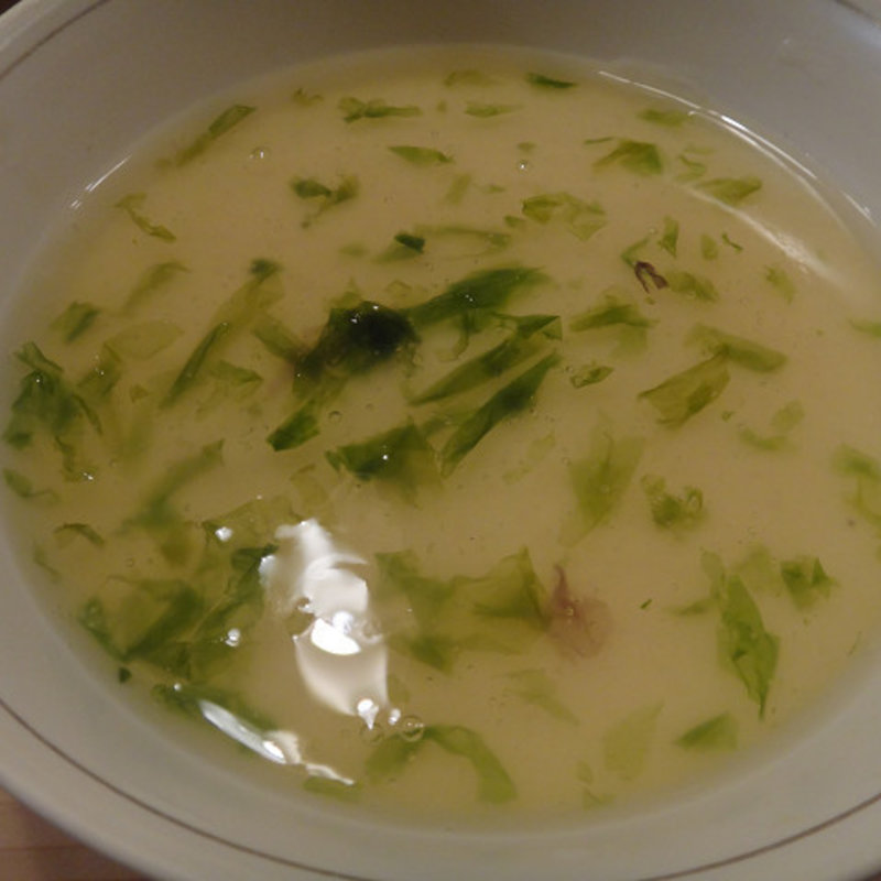 まだらの白子蒸し(寿司いずみ)