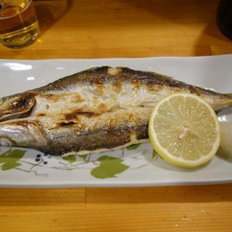 カマス塩焼き(寿司処・十五)