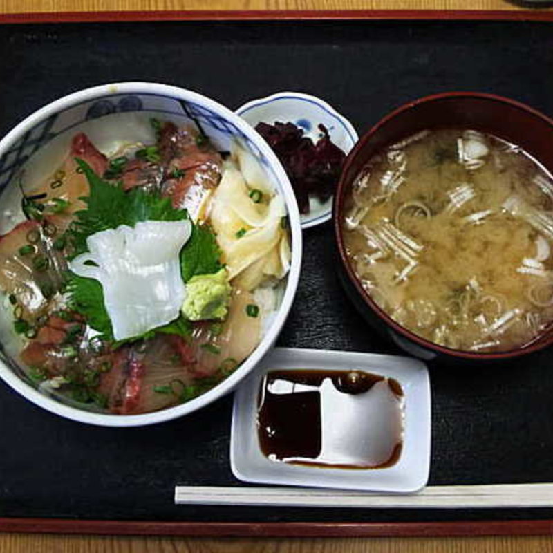 カンパチ・アジづけ丼(寿司吉 )