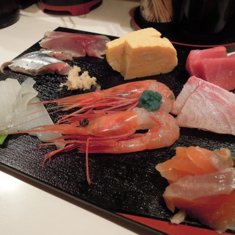 8品のお造り(寿司政 )