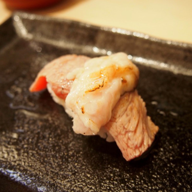 炙りトロの2段重ね (寿司茶屋 すし活 )