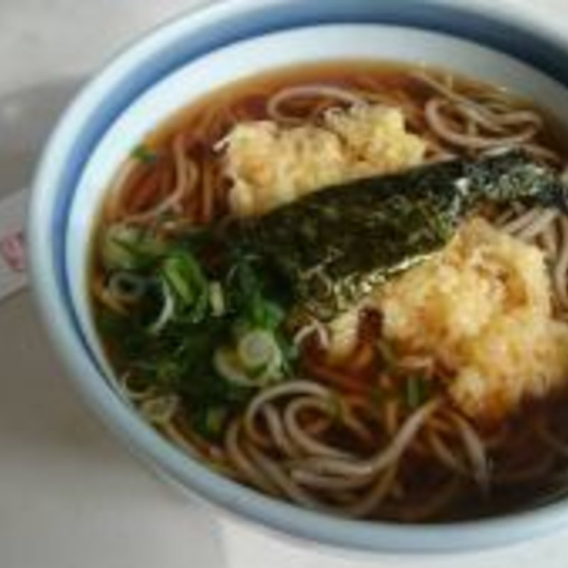 天ぷらそば(寿命そば )