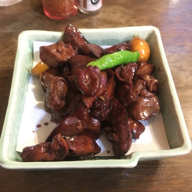 鶏もつ煮込み(小作 河口湖店 （こさく）)