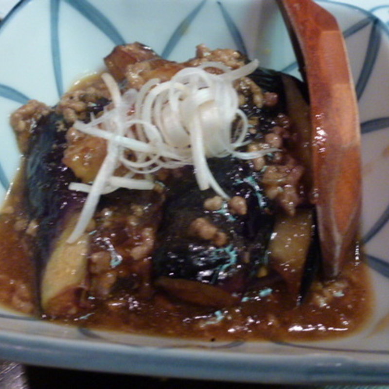 ナスの味噌炒め(小半)