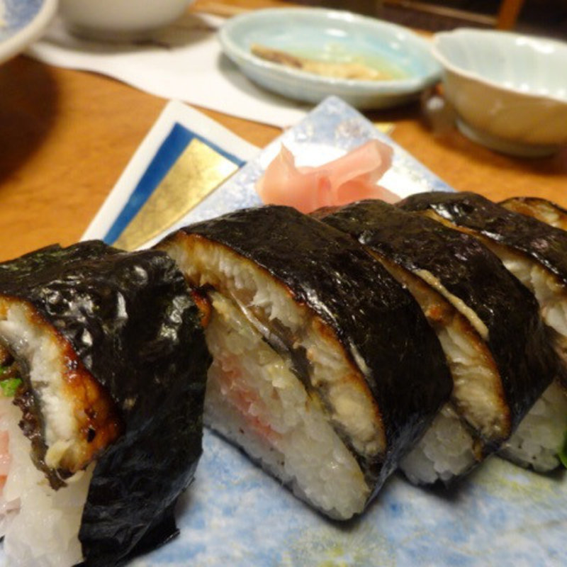 うなぎのお寿司(小原庄助)