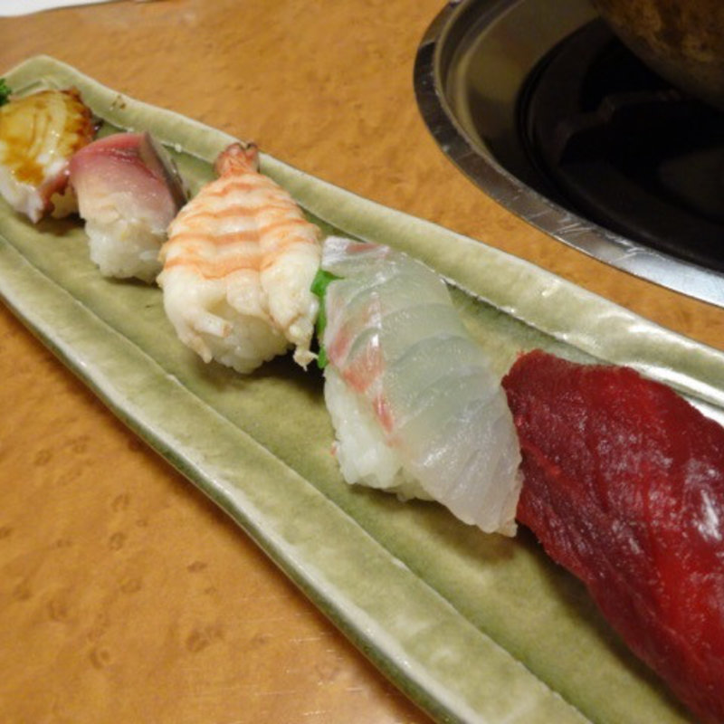 お寿司(小原庄助)